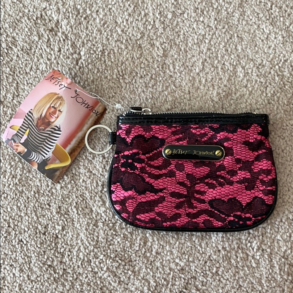 NWT Betsy Johnson Pouch